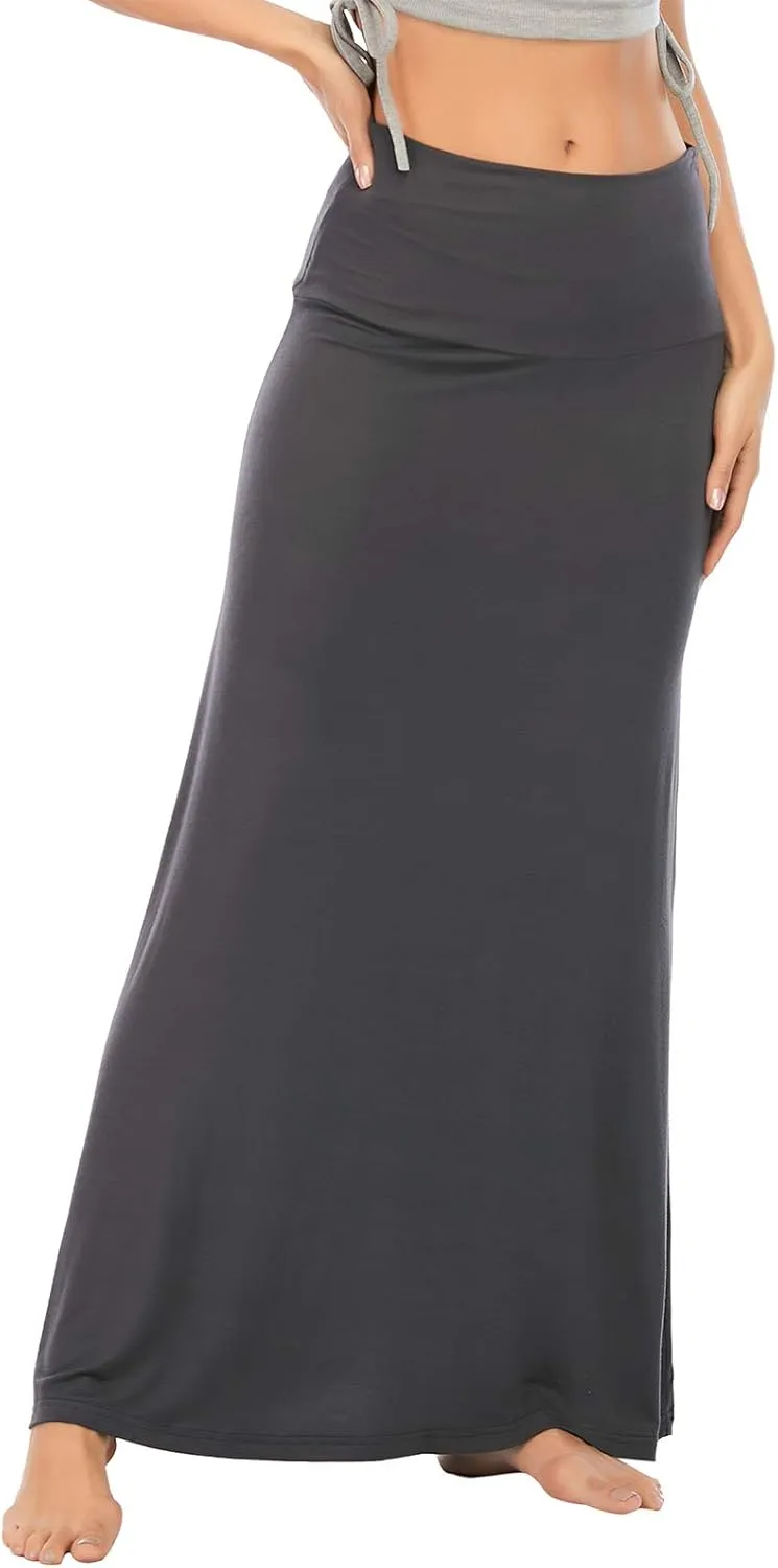 American Trends Womens Maxi Skirts Long Skirt for Women High Waist Maxi Dresses
