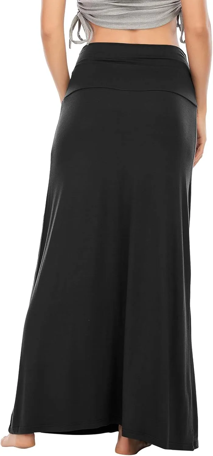 American Trends Womens Maxi Skirts Long Skirt for Women High Waist Maxi Dresses