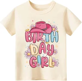 Birthday Girls Shirt - Toddler It's My Birthday T-Shirt for Baby Girls - Happy Cotton Tee for Kids