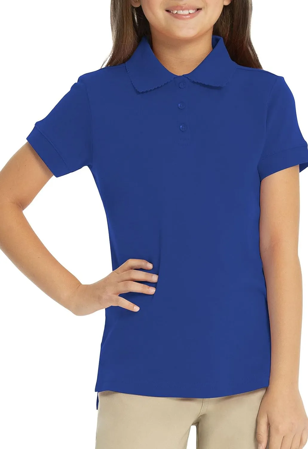 Classroom Girls' Feminine Fit Polo