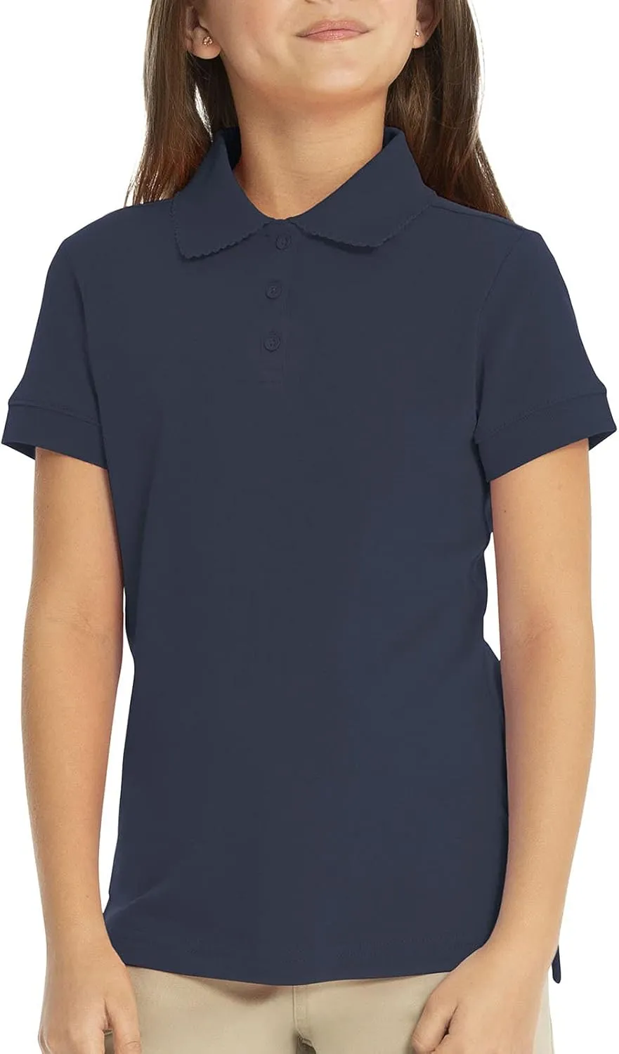 Classroom Girls' Feminine Fit Polo