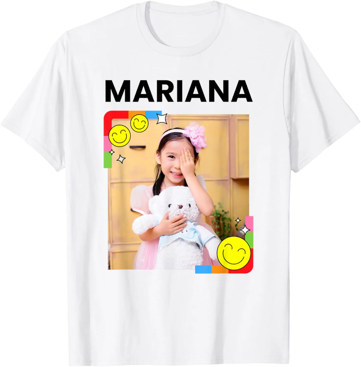 Custom Parent Photo T-Shirt for Men, Women and Kids - Customize with Your Child's Photo