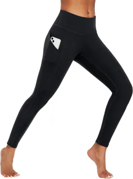 Ewedoos Leggings with Pockets for Women High Waisted Yoga Pants Women Tummy Control Workout Compression Leggings