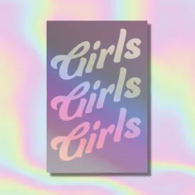 Girls Girls Girls Sticker