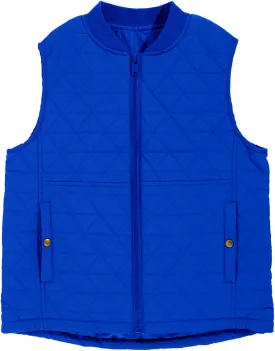 Haloumoning Boys Zip Up Puffer Vest Kids Lightweight Quilted Sleeveless Jackets Outerwear with Pockets 4-14 Years