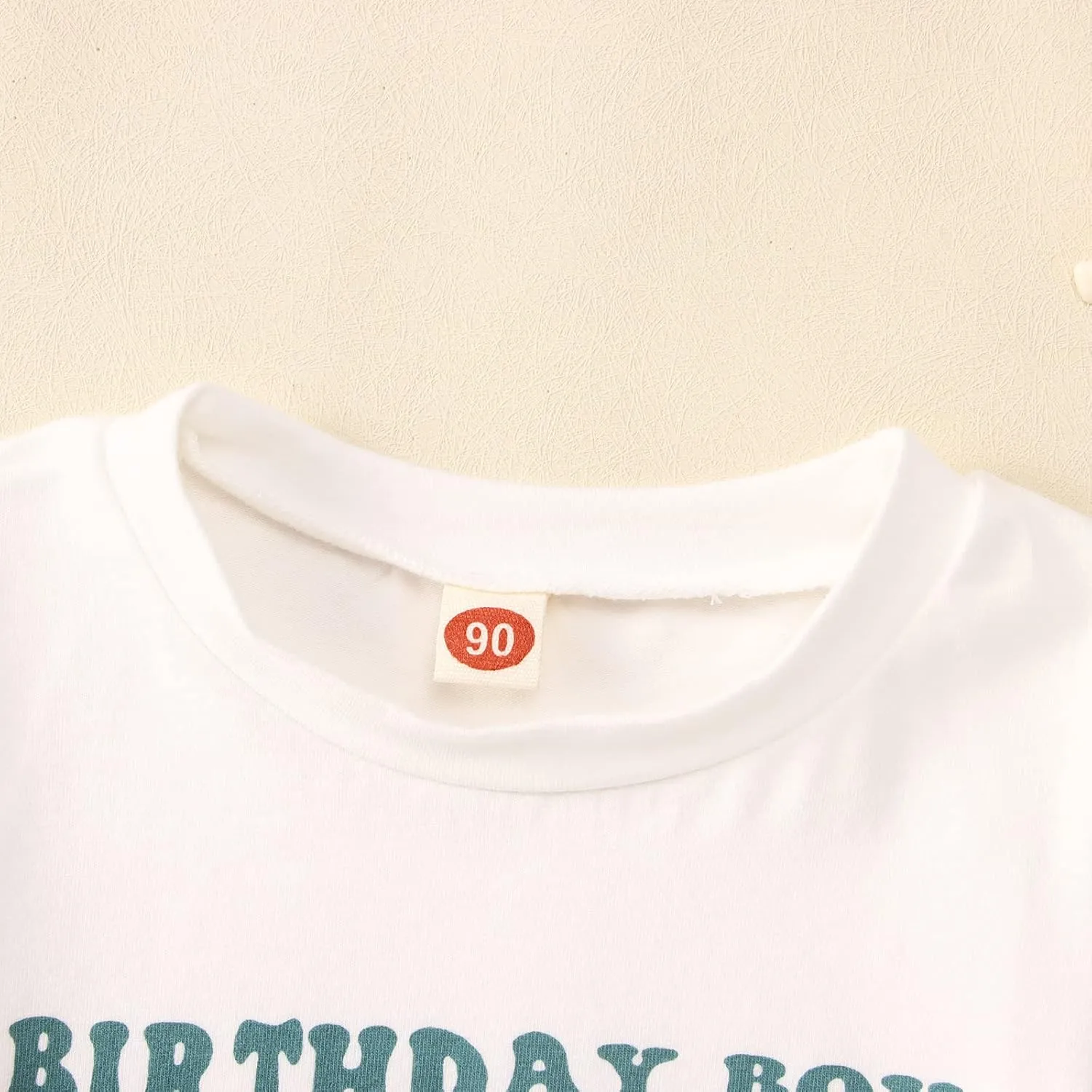 KEKEMI Birthday Boy Shirt Toddler Baby Boys Birthday Party T-Shirt Cute Letter Print 1st 2nd 3rd 4th 5th Birthday Gift Tees