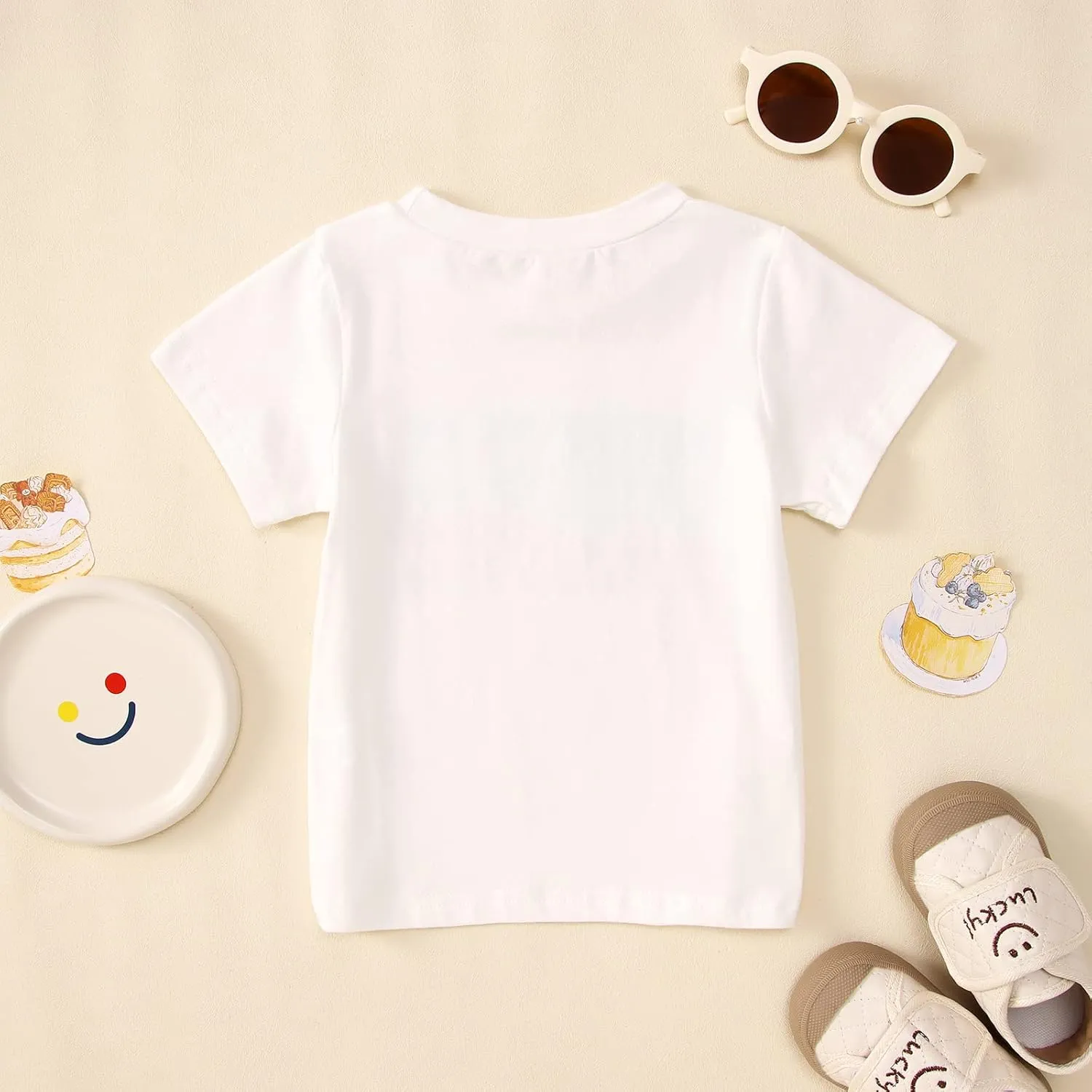 KEKEMI Birthday Boy Shirt Toddler Baby Boys Birthday Party T-Shirt Cute Letter Print 1st 2nd 3rd 4th 5th Birthday Gift Tees