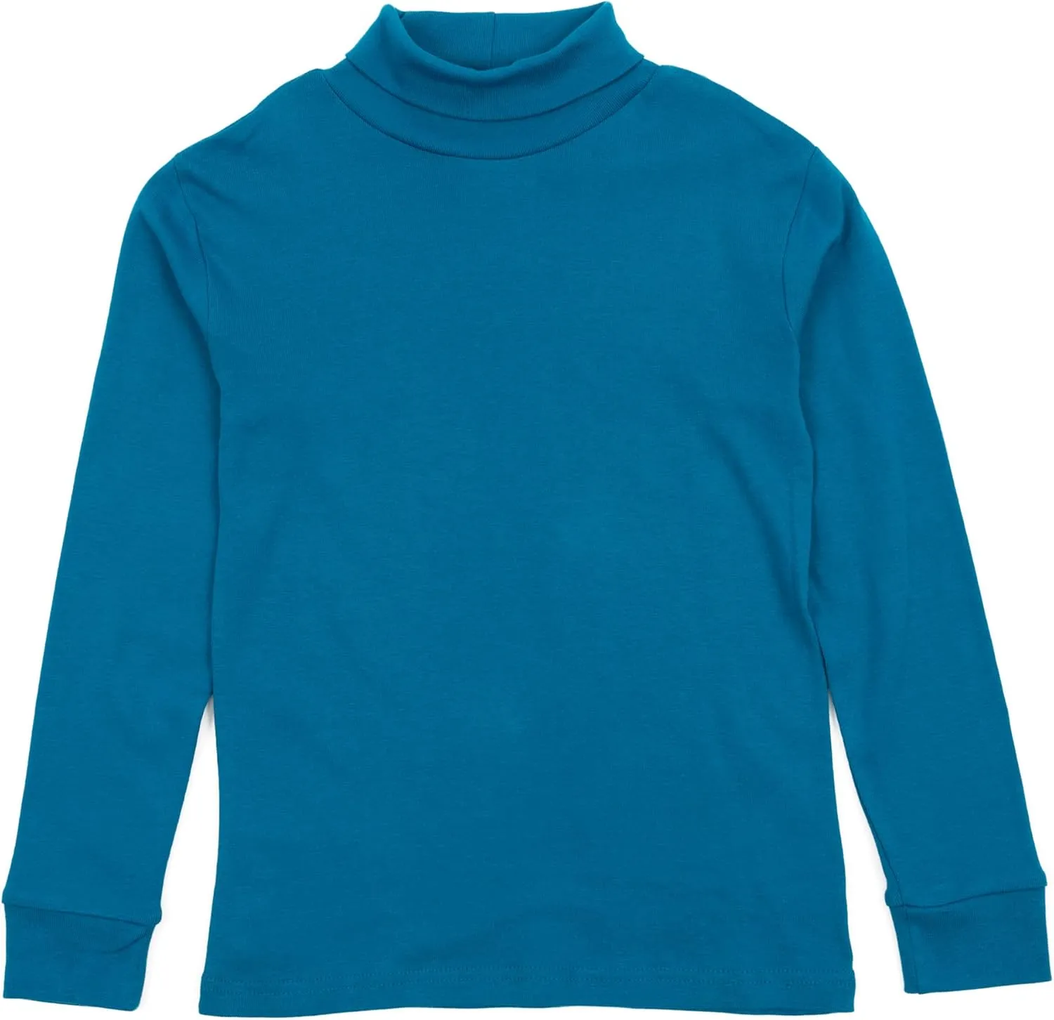 Leveret Girls Boys & Toddler Solid Turtleneck 100% Cotton Kids Shirt (2 Toddler-14 Years) Variety of Colors