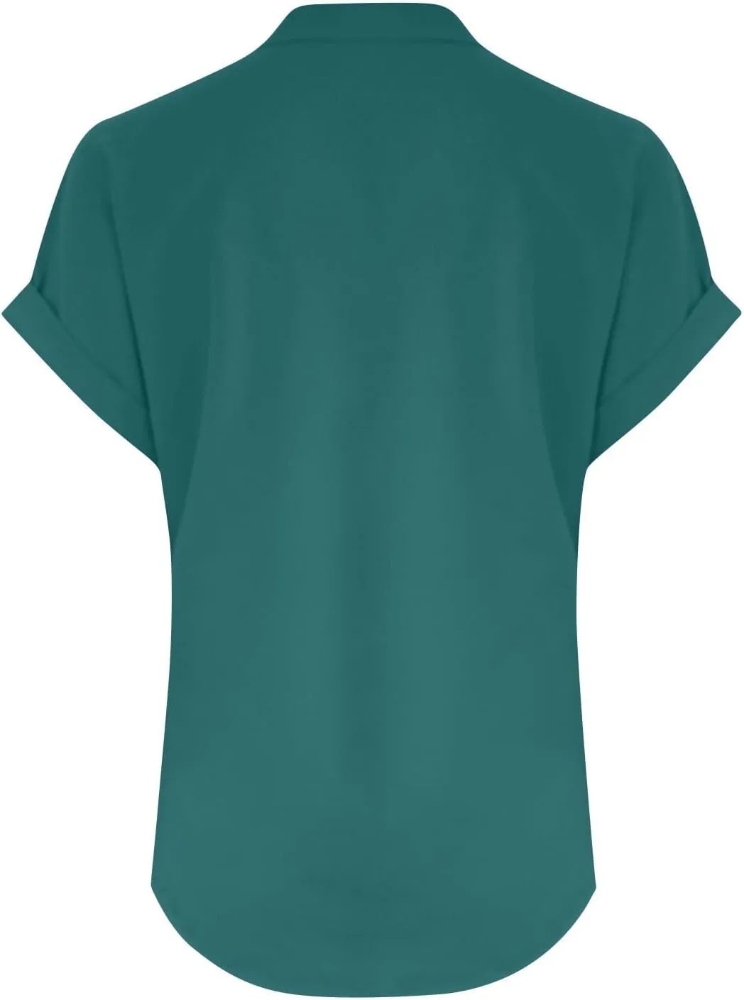 Linen Button Down Shirt Women Loose V-Neck T-Shirts Casual Short Sleeve Beach Blouse Summer Bohemian Tops
